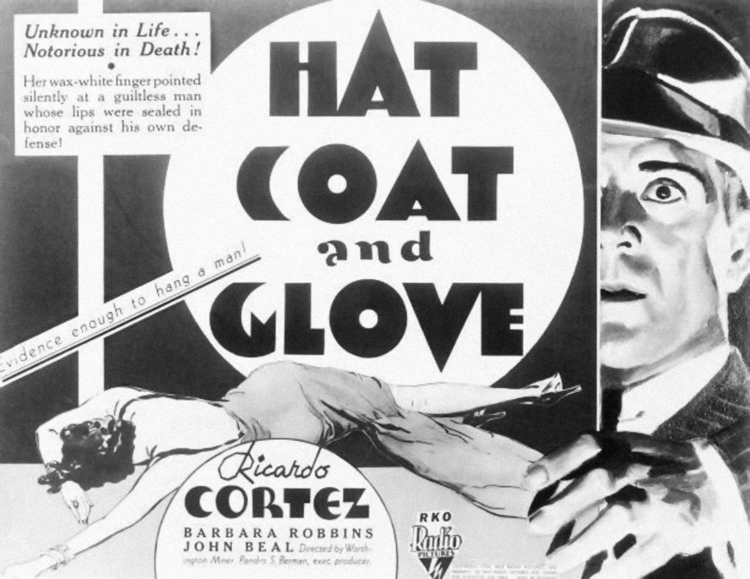 HAT, COAT AND GLOVE